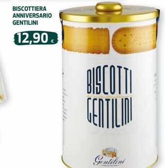 Coop Biscottiera anniversario gentilini offerta