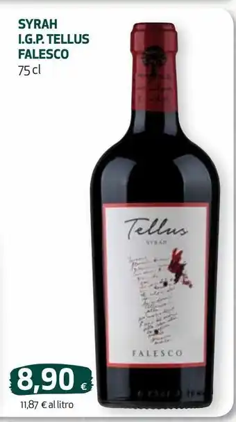 Coop Syrah i.g.p. tellus falesco offerta