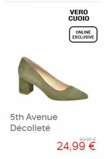 5th avenue decollete