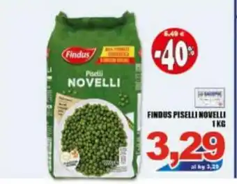 Gros Findus Piselli Novelli 1 kg offerta
