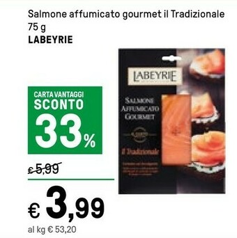 Iper La Grande Labeyrie Salmone affumicato offerta