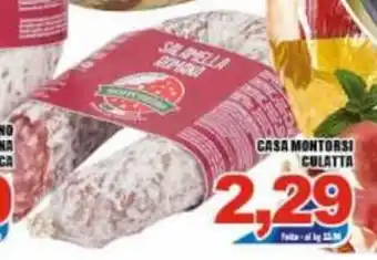 Gros Casa Montorsi Prosciutto Culatta offerta