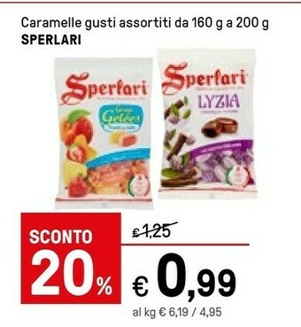 Iper La Grande Sperlari Caramelle offerta