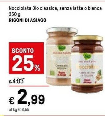 Iper La Grande Crema al cioccolato offerta