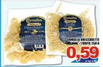 Gros Consilia Orecchiette Trofie 250 g offerta