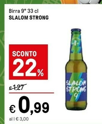 Slalom strong Birra