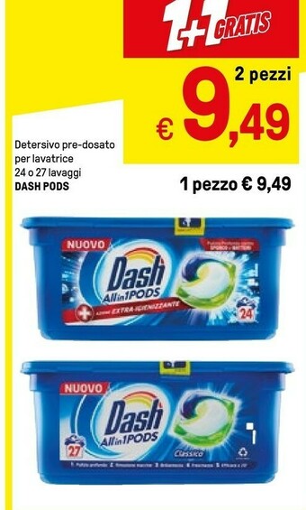 Iper La Grande Dash Detersivo lavatrice offerta