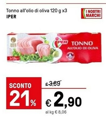Iper La Grande Tonno offerta