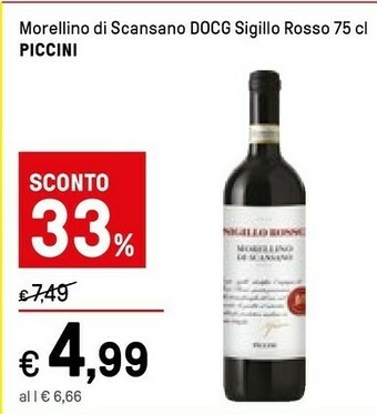Iper La Grande Piccini Vino rosso offerta