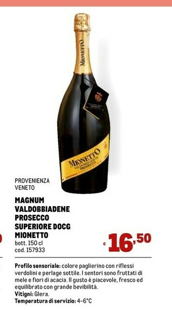 Metro Magnum Prosecco offerta