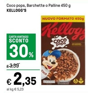 Iper La Grande Coco Cereali Kelloggs offerta