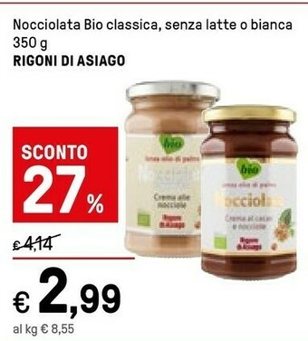 Iper La Grande Crema al cioccolato offerta