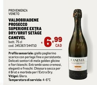 Metro Brut Prosecco offerta