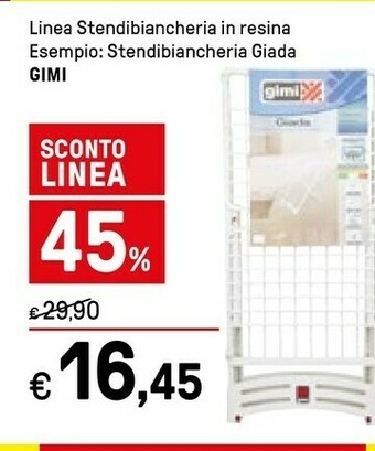 Iper La Grande Gimi Stendibiancheria Giada offerta