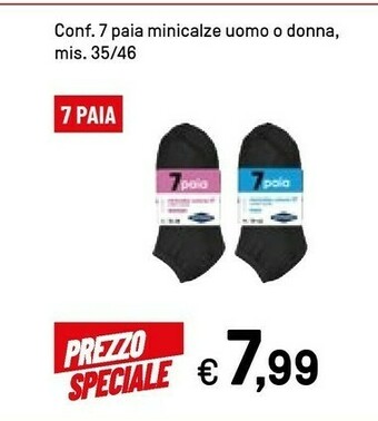 Pompea 7 Paia Minicalze