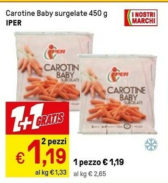 Iper La Grande Findus Pesce surgelato offerta