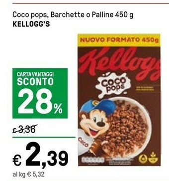 Iper La Grande Coco Cereali Kelloggs offerta