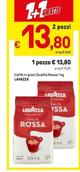 Iper La Grande Lavazza Caffè offerta