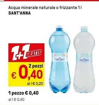 Iper La Grande Sant'anna Acqua Sant'Anna offerta