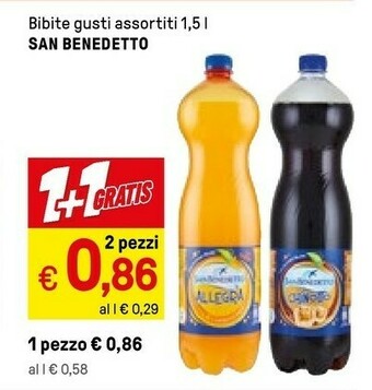 Iper La Grande San Benedetto Bevande analcoliche offerta