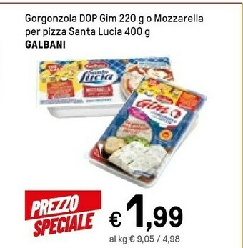 Iper La Grande Galbani Mozzarella offerta