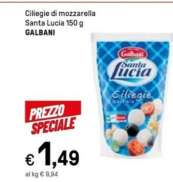 Iper La Grande Galbani Mozzarella offerta