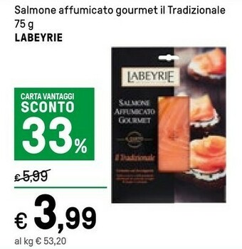 Iper La Grande Labeyrie Salmone affumicato offerta