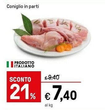 Iper La Grande Iper Coniglio In Parti offerta