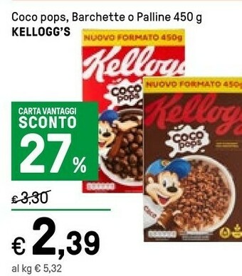 Iper La Grande Coco Cereali Kelloggs offerta