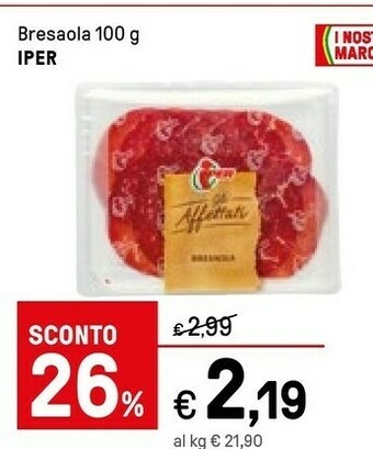 Iper La Grande Rovagnati Salumi offerta