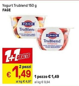 Iper La Grande Fage Yogurt greco offerta