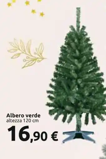 Esselunga Albero verde 120 cm offerta