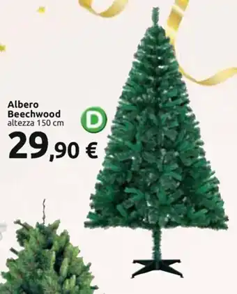 Esselunga Albero Beechwood 150 cm offerta