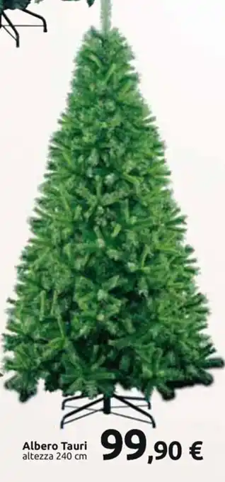 Esselunga Albero Tauri 240 cm offerta