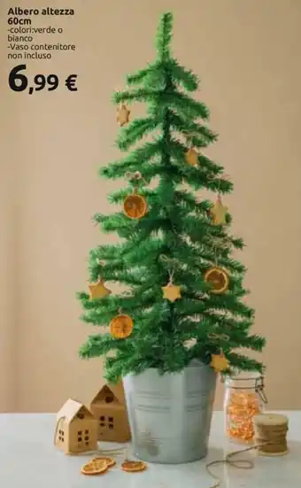 Esselunga Albero altezza 60cm offerta