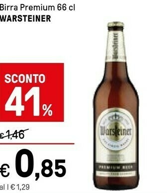 Warsteiner Birra Premium