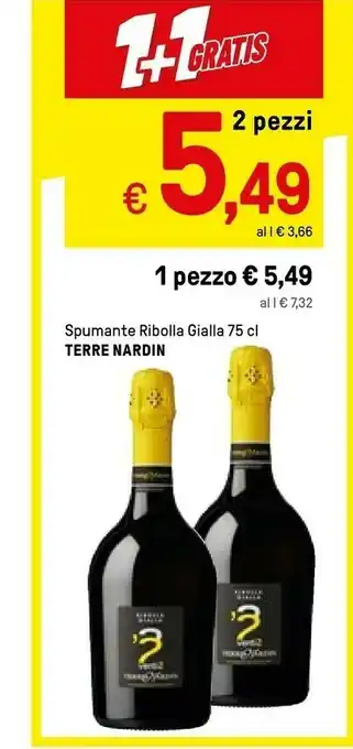 Iper La Grande Ribolla gialla Spumante offerta