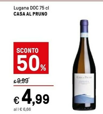Iper La Grande Santa margherita Vino bianco offerta