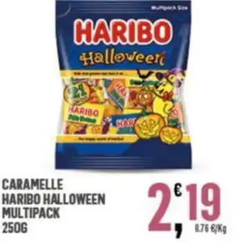 Eurospar Haribo Halloween Caramelle Multipack 250g offerta