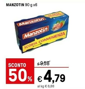 Iper La Grande Manzotin Carne in scatola offerta
