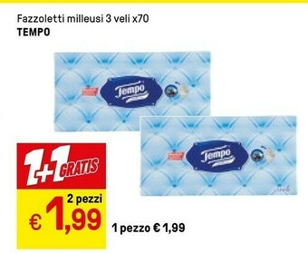 Iper La Grande Tempo Fazzoletti Milleusi 3 Veli offerta