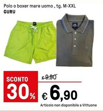 Iper La Grande Guru Polo uomo offerta