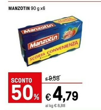 Iper La Grande Manzotin Carne in scatola offerta