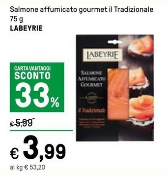 Iper La Grande Labeyrie Salmone affumicato offerta
