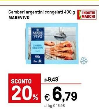 Marevivo Gamberi Argentini Congelati