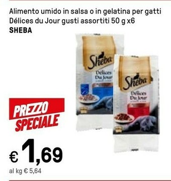 Iper La Grande Sheba Cibo per gatti offerta