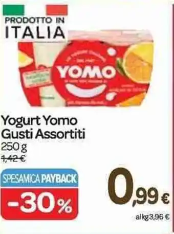 Carrefour Express Yomo Yogurt Gusti Assortiti 250 g offerta
