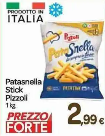 Carrefour Express Pizzoli Patasnella Stick 1 kg offerta