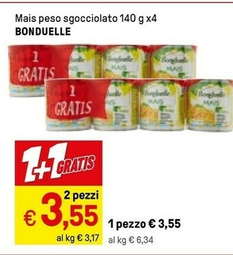 Iper La Grande Bonduelle Mais offerta
