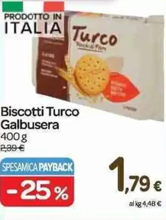 Carrefour Express Galbusera Biscotti Turco 400 g offerta